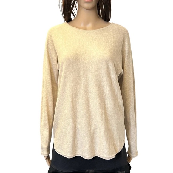 Michael Kors Tops - Michael Kors Women's Long Sleeves Tunic Sweater Oatmeal Size S - Small - NWT $98